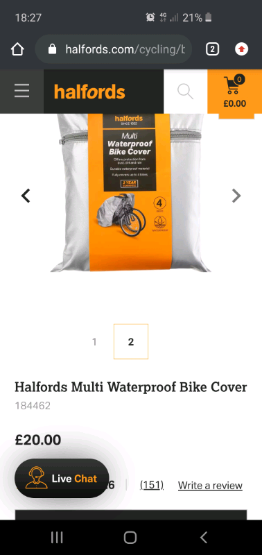 bicycle covers waterproof halfords